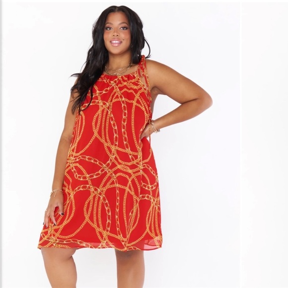 Show Me Your Mumu Heather McMahan collection Flow N Go Off The Chain Dress NWT - Picture 8 of 10
